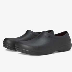 Crocs On-The-Clock Literide Slip-On Black Slip-Resistant, Size 11 Women